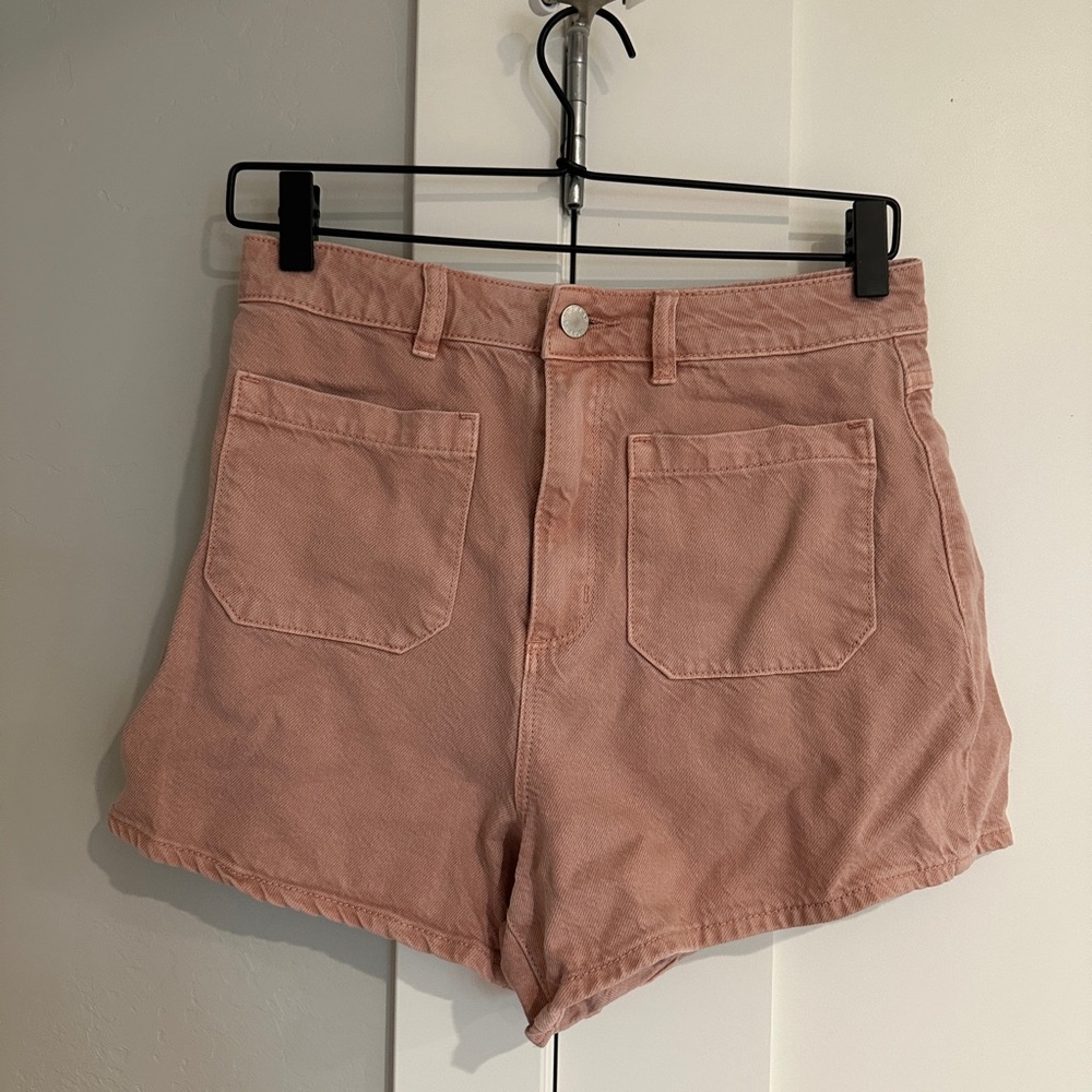 Rolla’s Pink Denim Shorts